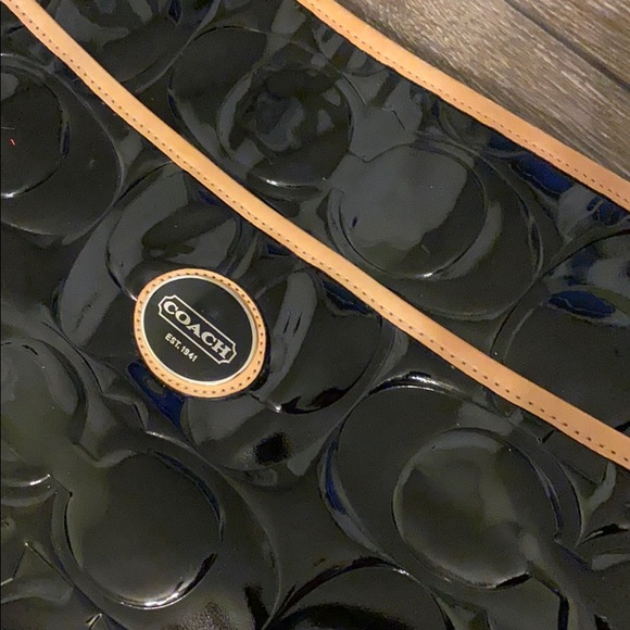 •NEW!•  Coach Patent Leather Bag - Picture 2 of 9